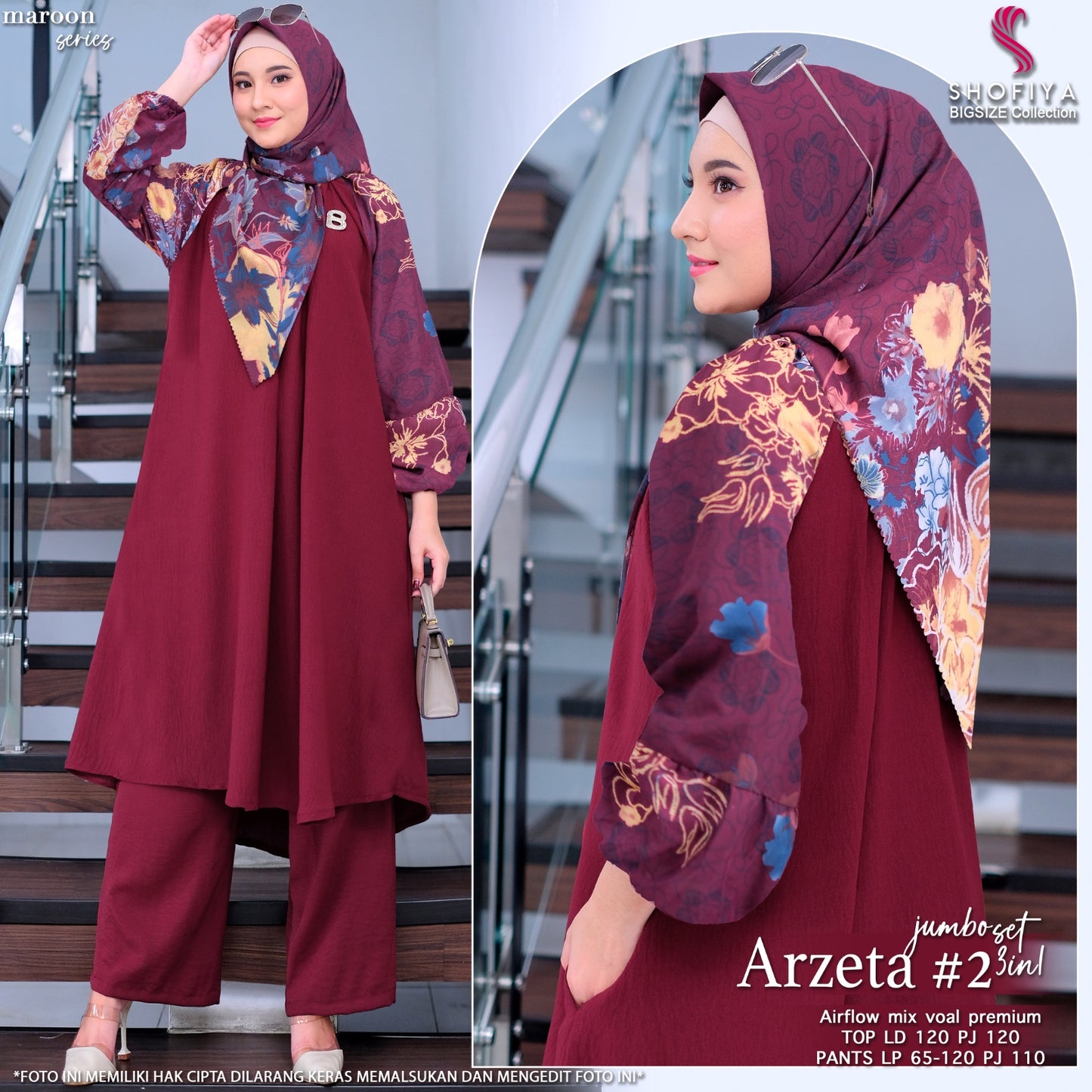 ARZETA JUMBO SET CELANA